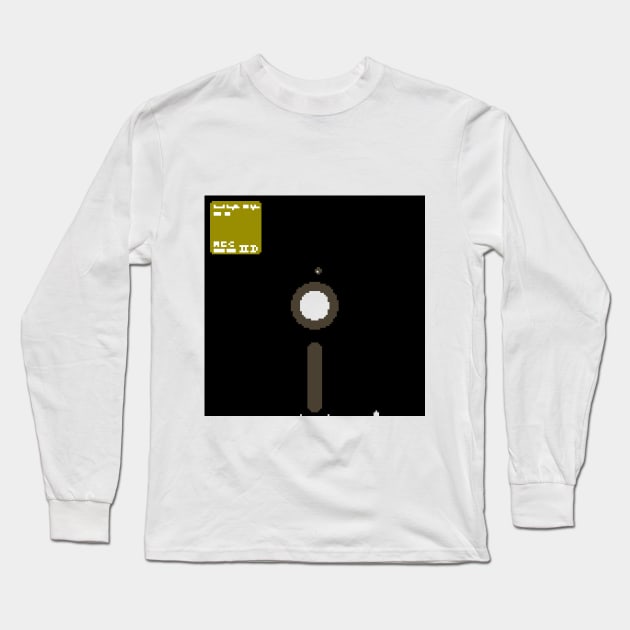 8.0" Floppy Disk Long Sleeve T-Shirt by Vampireslug